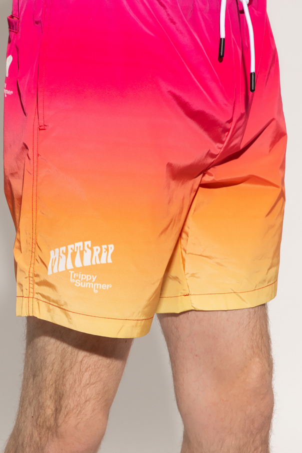 MSFTSrep Gradient swim shorts Men's Clothing Vitkac